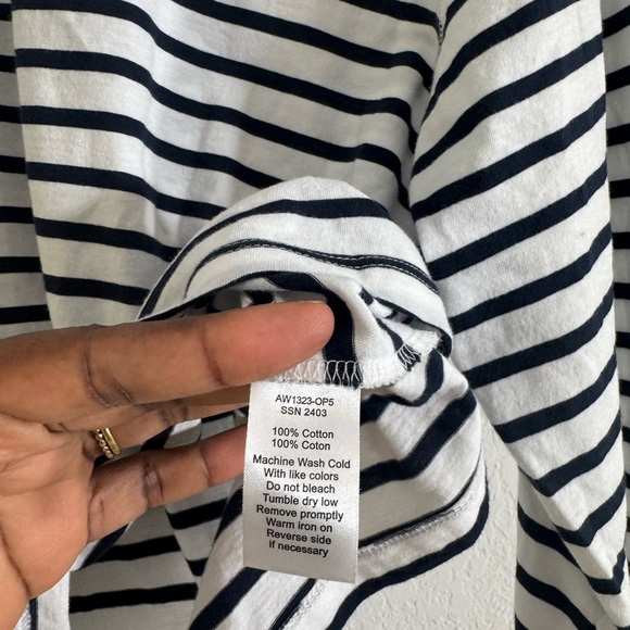 ATM Anthony Thomas Melillo Striped long sleeve Tee - Picture 4 of 5